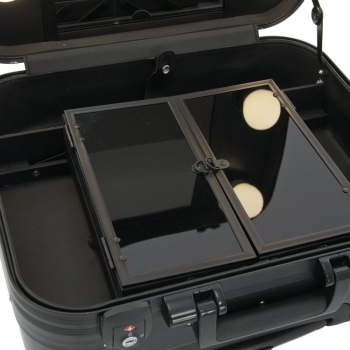 ActivShop KUFER GLAMOUR 9301 CZARNY ( PRZENOŚNE STANOWISKO)